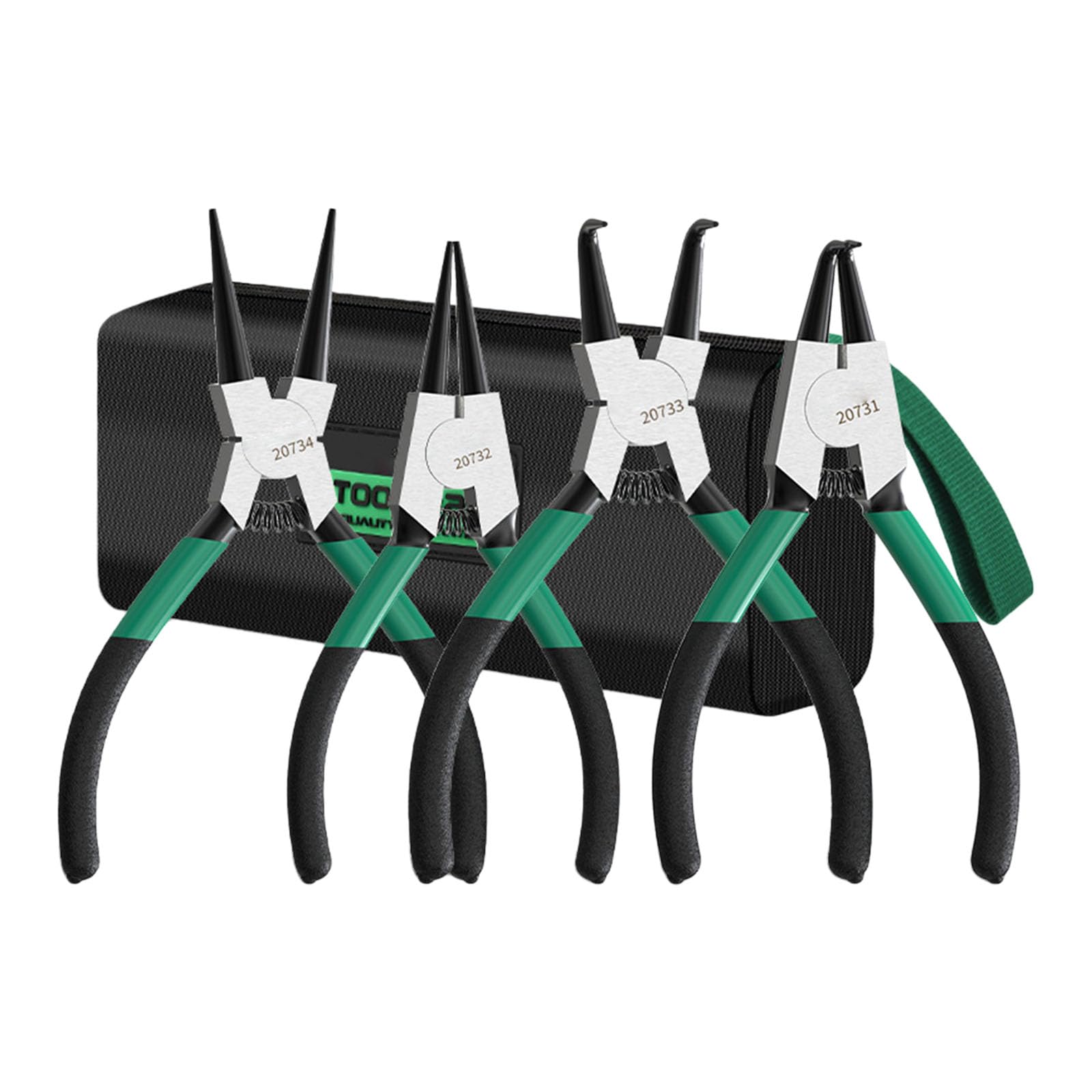 MultiPurpose Retaining Rings Pliers Set Internal/External Circlip Pliers for Work in Tight Space Retainer Hoop