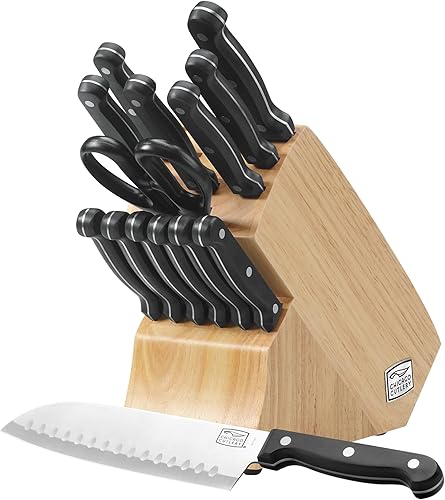 Chicago Cutlery Essentials juego de cuchillos Fine Negro