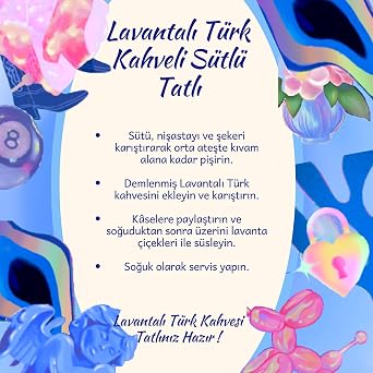 Luminara Studio x Kısmet Turkish Coffee - Lavender Flavored Turkish Coffee, 150 Gr
