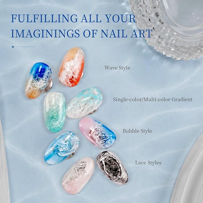 JODSONE Esmalte Blooming Gel para Uñas 16.5ML Dorado Claro miniatura 8