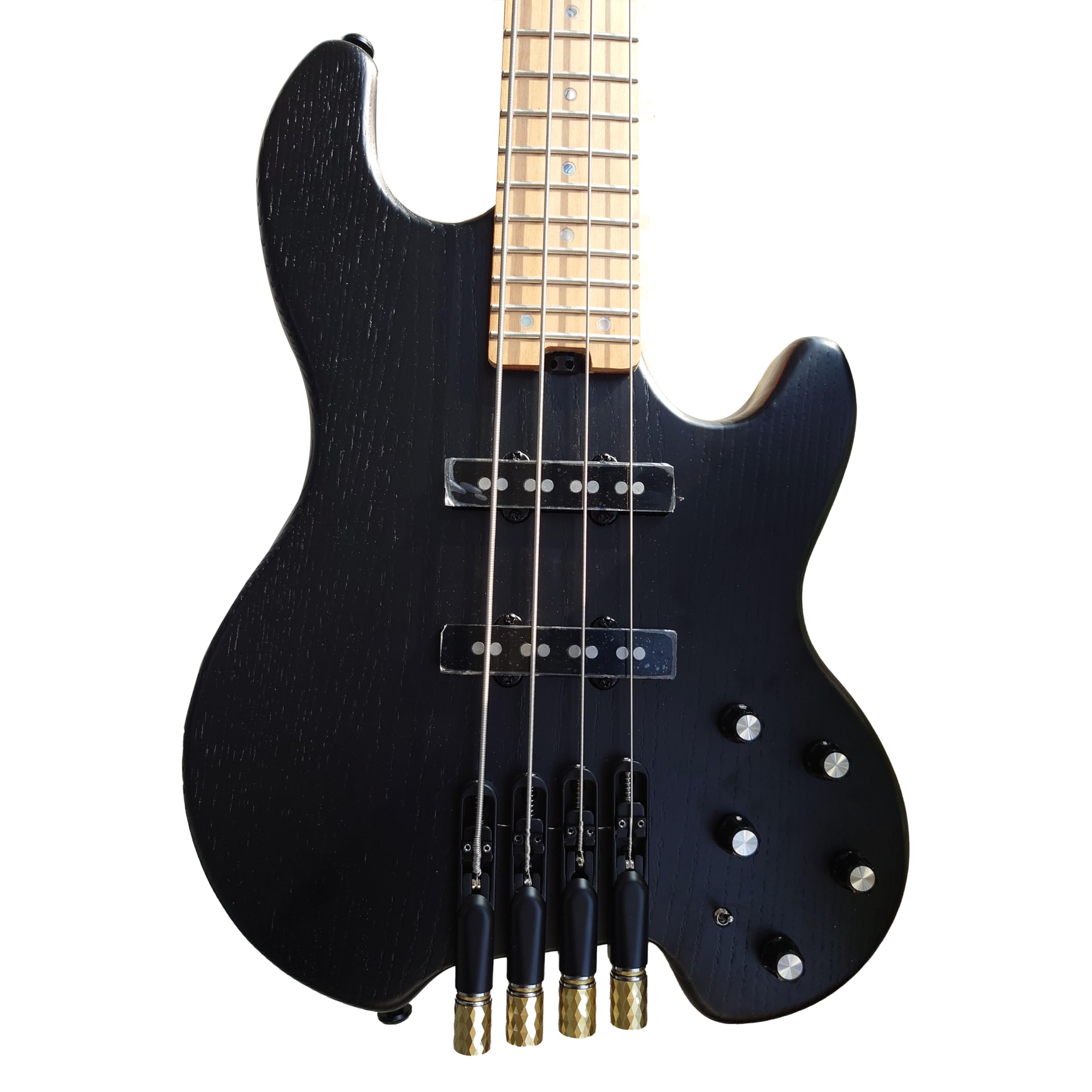 ギター NJS Classics Pickup Black Bottom 60 Neck njs classics pickups Strat Black Bobbin 60 Front+Center 2011