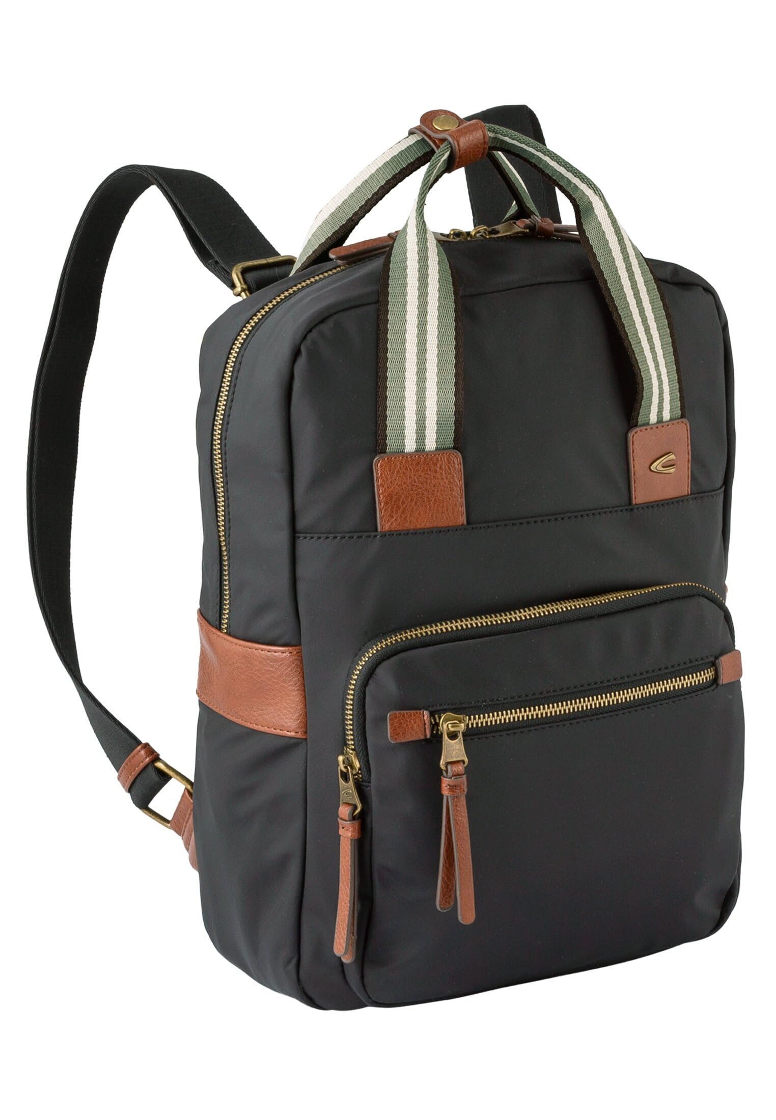 camel active Bari Women's Backpack, black, M, 004051