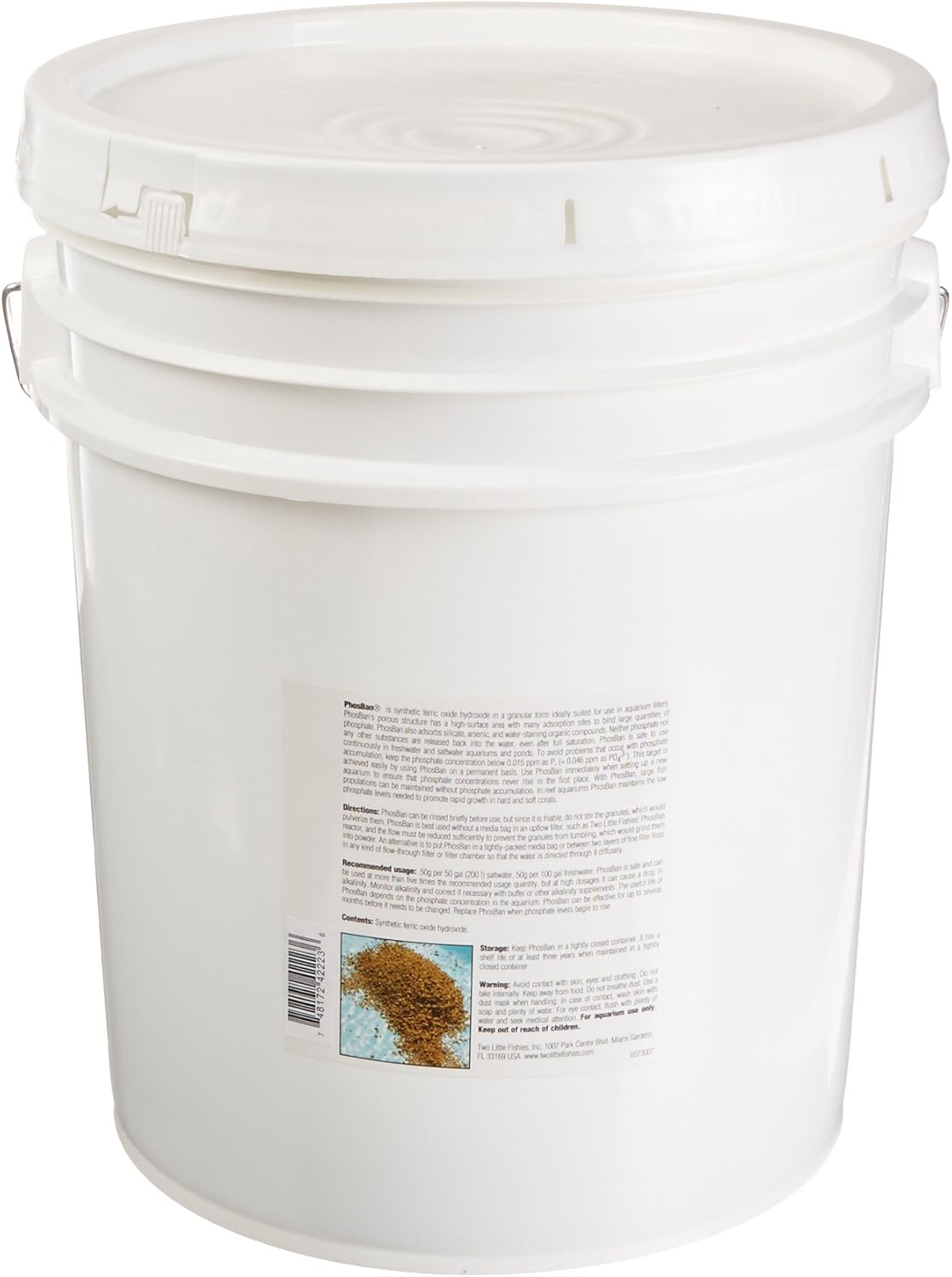 Two Little Fishies PhosBan Marine Aquarium Formula, 6000gm