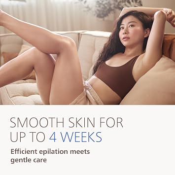 Philips Epilator Series 9000 - Cordless Wet and Dry Electric Epilator, Hair Removal for Legs, Body and Bikini, with ProGuide, 9 Accessories Including Pedicure Head, 60 min. Runtime, Model BRE728/00