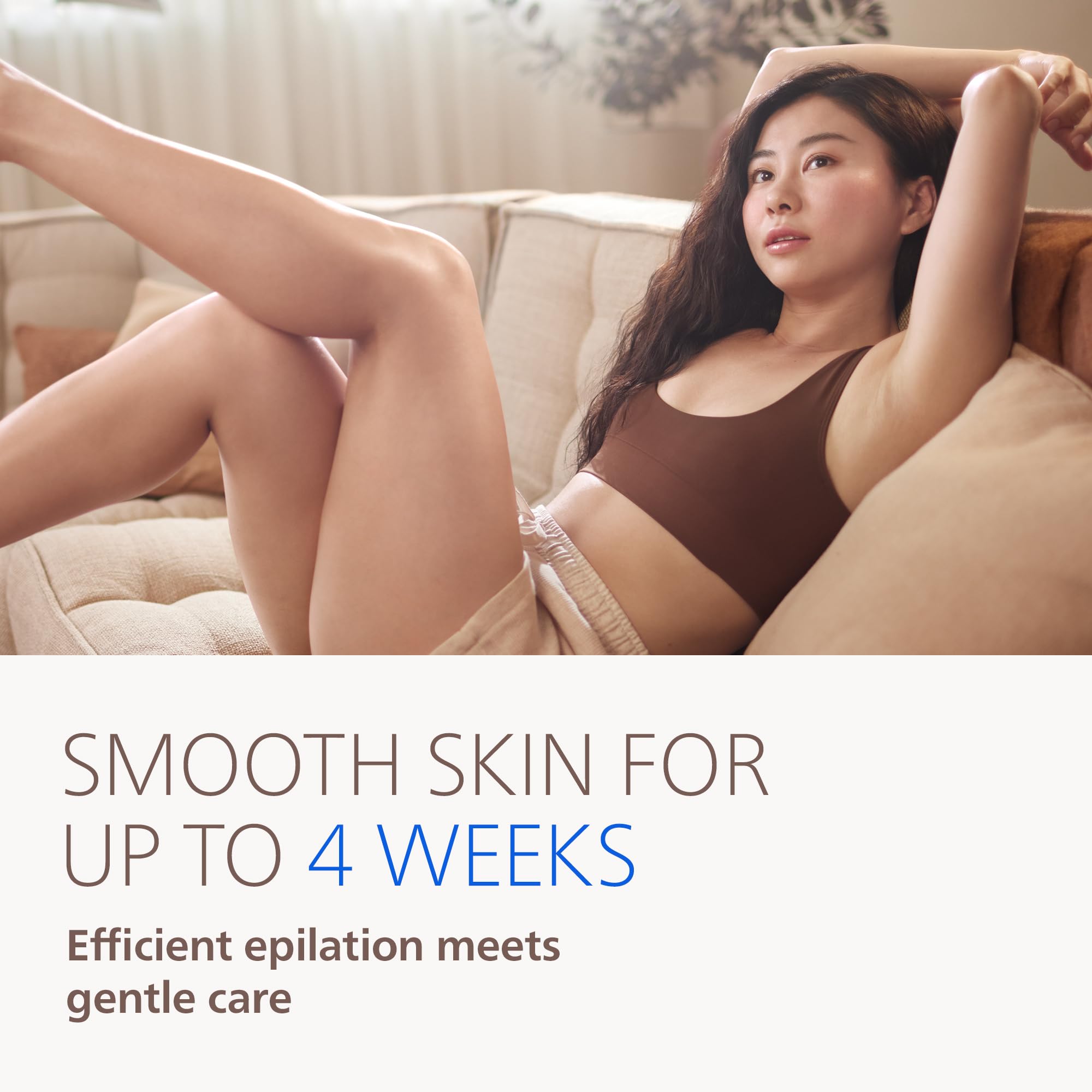 Philips Epilator Series 9000 - Cordless Wet and Dry Epilator, Shaver & Trimmer for Women, Hair Removal for Legs, Body and Bikini, with ProGuide, 9 Accessories, 60 min. Runtime, Model BRE728/00 - 3