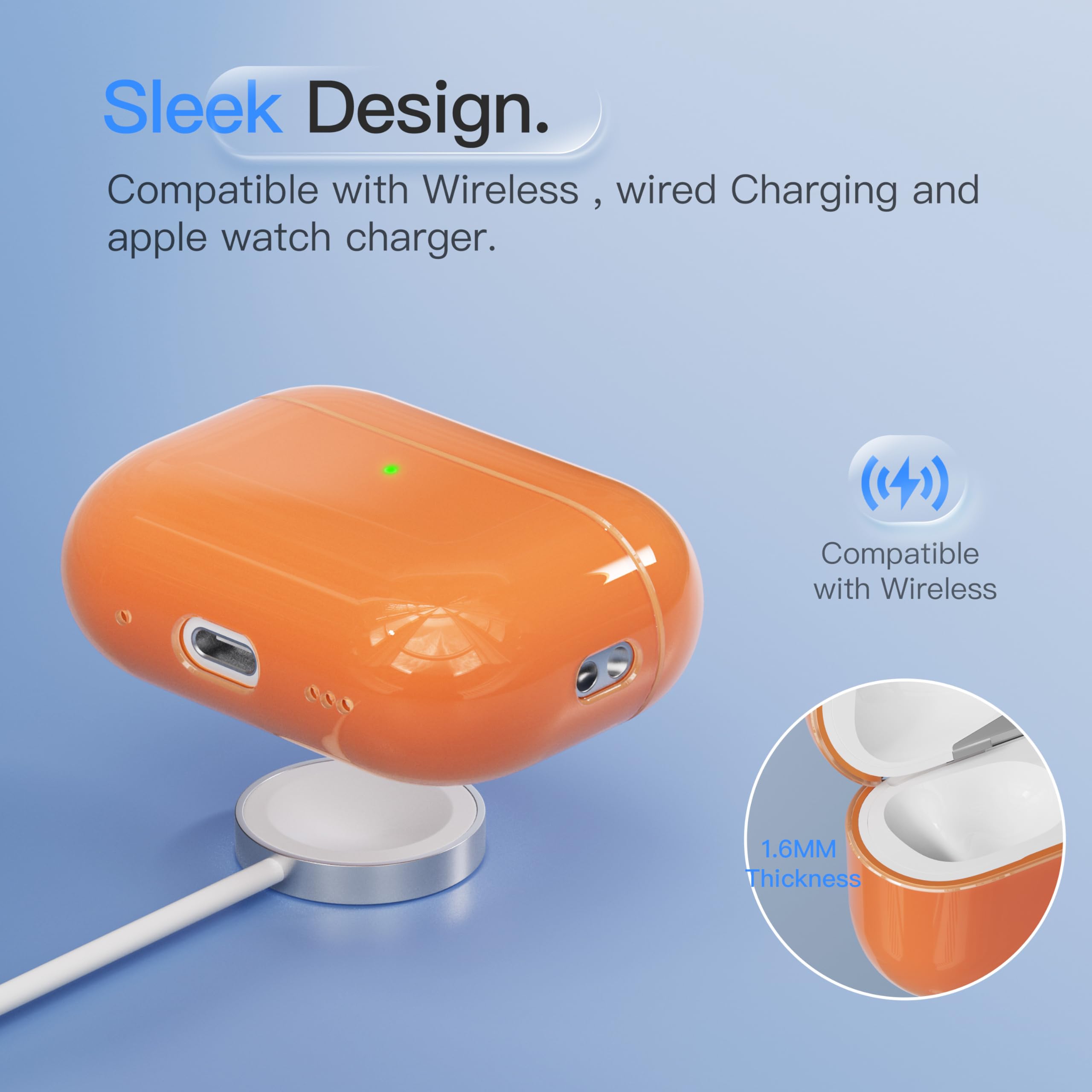 Amazon | AirPods Pro 3用ケース 決して縮まないDamonLight 耐衝撃保護