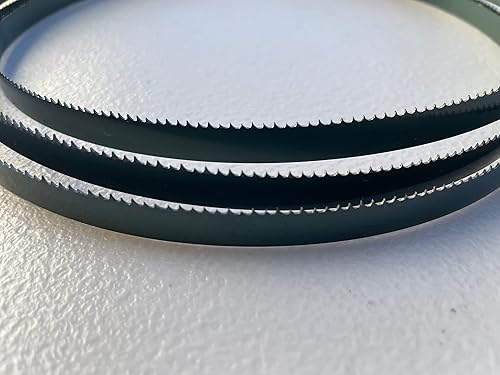 Miniatura 4 de AYAO Paquete de 2 hojas de sierra de cinta de 59-12 pulgadas x 38 pulgadas x 12TPI para adaptarse a sierras de banda Ryobi, B&D, Craftsman,