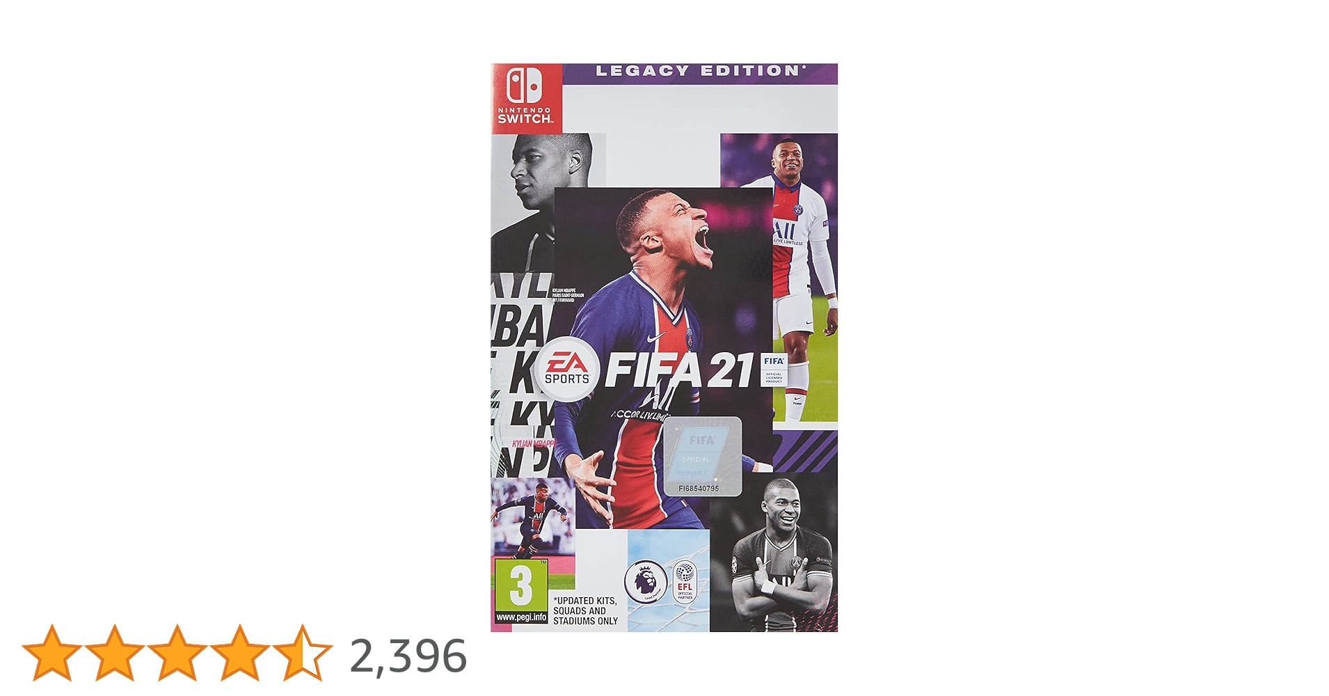 FIFA 21 (Nintendo Switch) : Amazon.com.au: Video Games