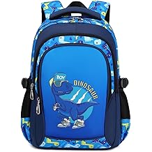 Backpack For Boys Kindergarten Preschool Elementary School Bags Kids Bookbag Waterproof Durable Blue（16Inch）