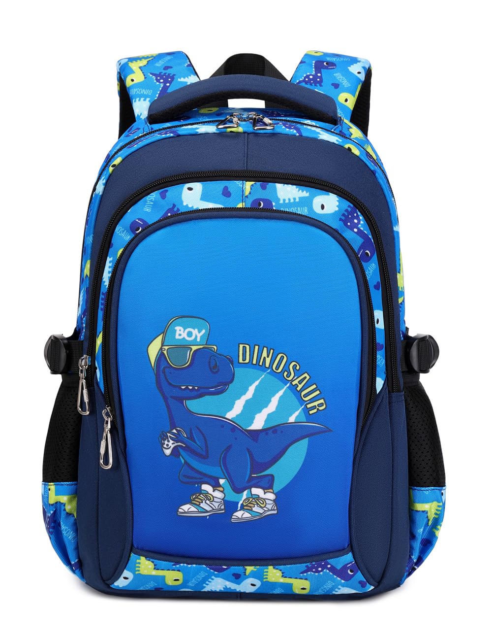 Lmwzh Backpack For Boys Kindergarten Preschool Elementary School Bags Kids Bookbag Waterproof Durable Blue（16Inch）