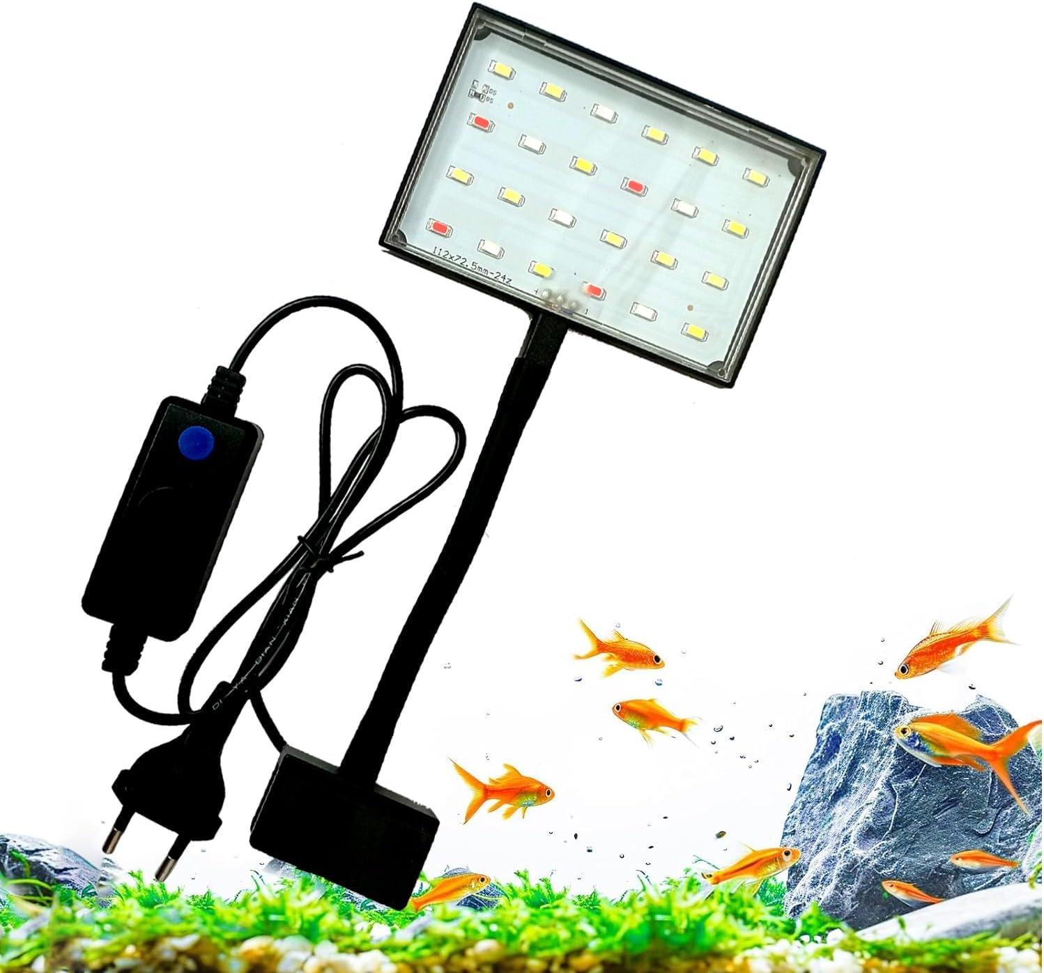 TUNAI Dophin LED108 Slim LED Light for Aquarium Fish Tank | LED Light ...