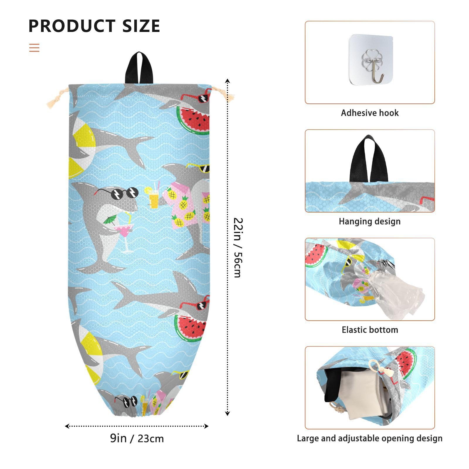 Distributeur De Sacs De Courses Mural Multifonction - Organiseur Sacs Plastique Réutilisables Pour Maison Et Voyages