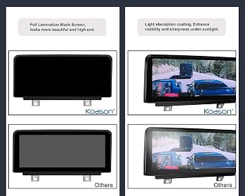10.25 Black Screen Monitor 4+64G Android Auto Stereo Video Media Player GPS Navigation for BMW 1/2 Series F20 F21 F22 F23 2011-2016 NBT