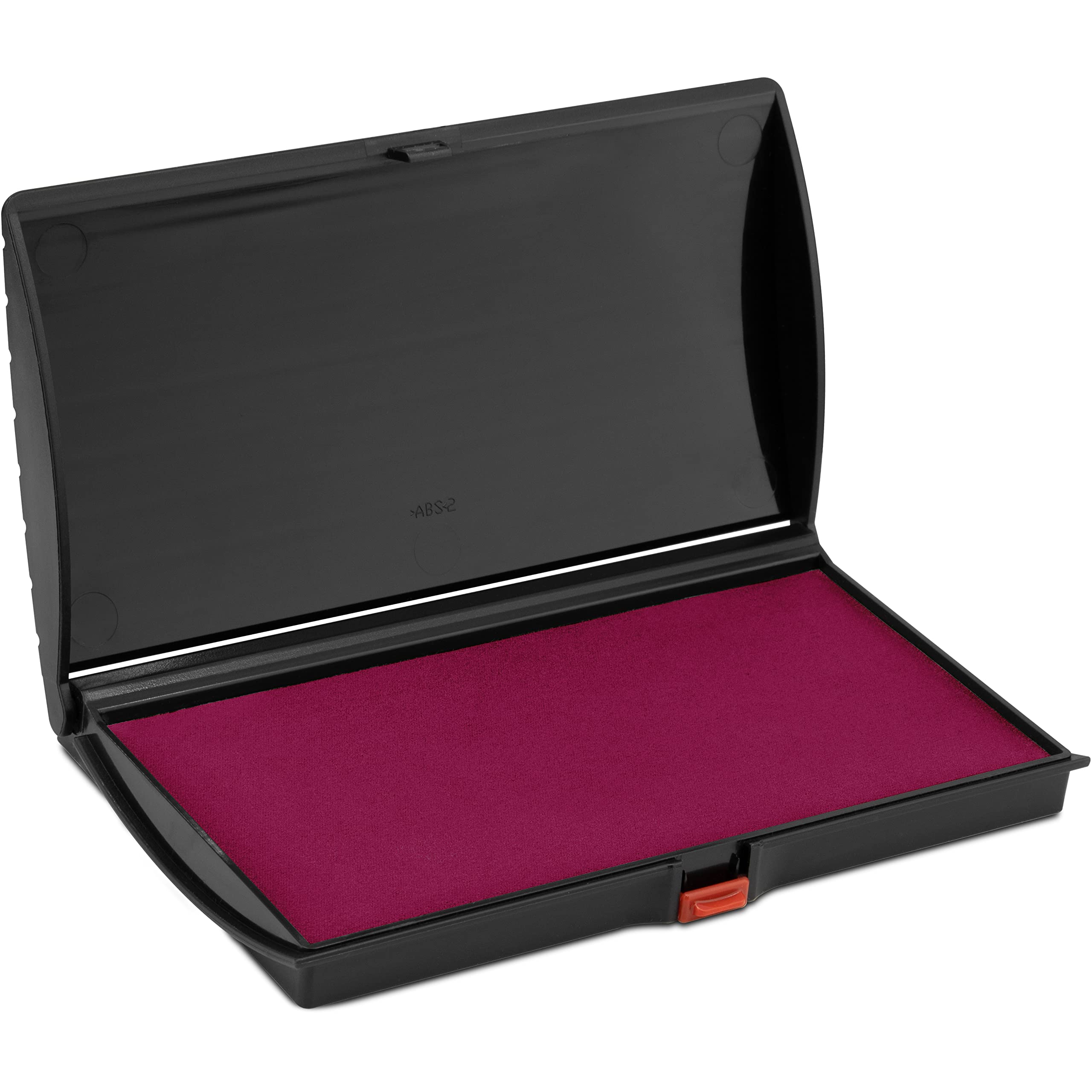 Almohadilla de fieltro de alta calidad para sellos de tinta morada, 7,6 x 15,2 cm, tamaño grande