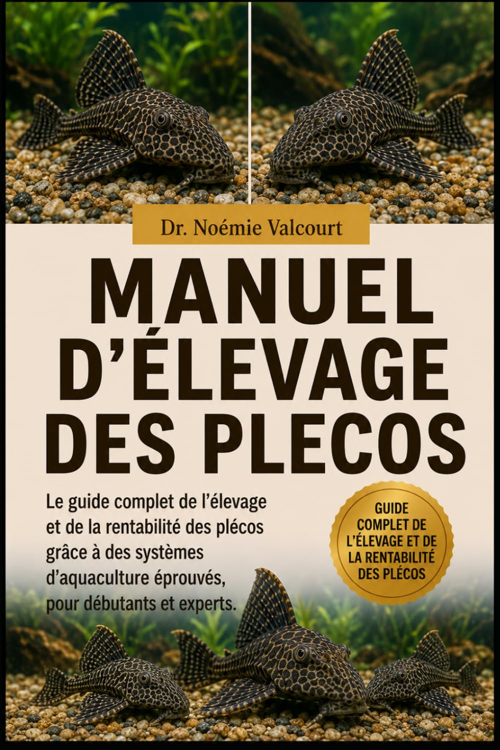 MANUEL D'ÉLEVAGE DES PLECOS: Le guide complet de l'élevage et de la rentabilité des plécos grâce à des systèmes d'aquaculture éprouvés, pour débutants et experts.