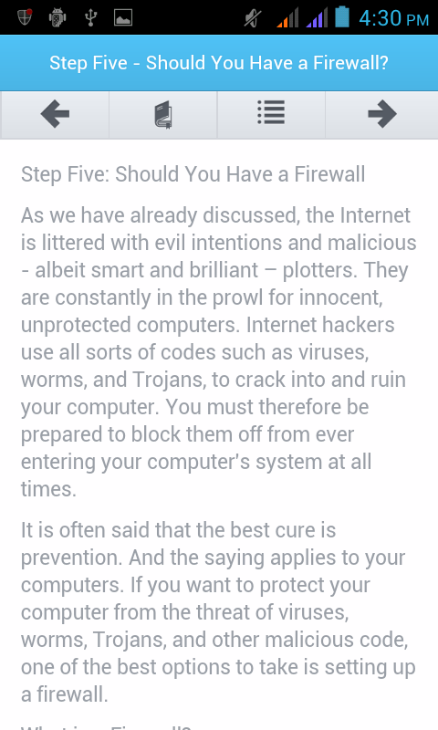 Computer Protection. Amazon 15 Steps to PC Security - Application sur Amazon Appstore