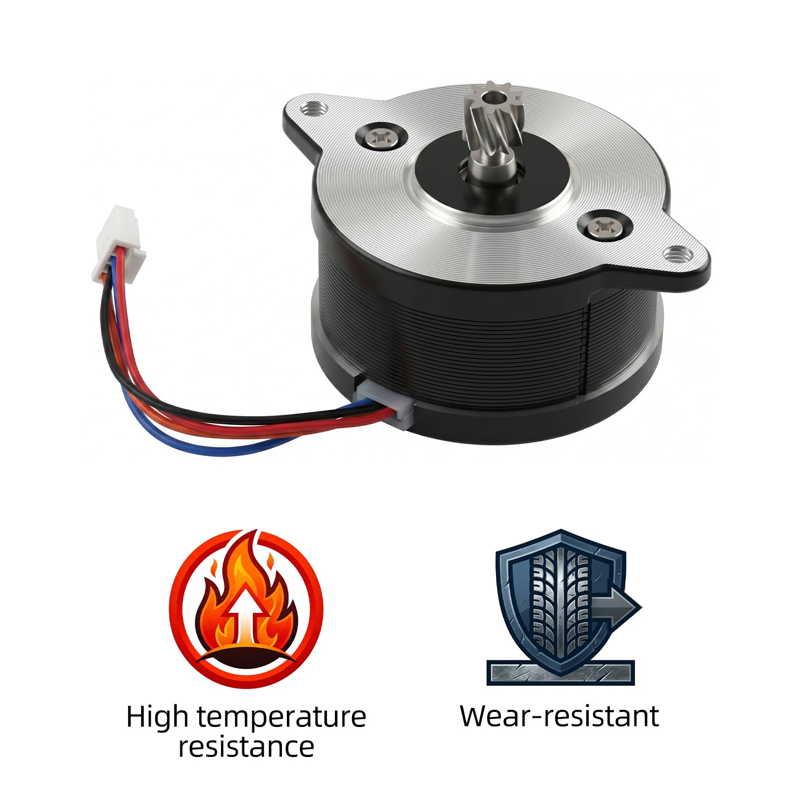 BCZAMD Upgrade Extruder Motor for Snapmaker U1: Hoch Drehmoment Schrittmotor Kompatibel mit 4 Kopf Unabhaengig 3D Drucksystem