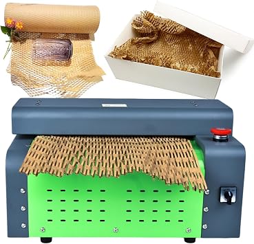 Cardboard Box Cutting Shredder 12.8" 16.7" 19.7",for Pack Glass Bottles, Candle Jars,Commercial Corrugated Board Cutting Equipment Desktop,500Mm/19.7" 500Mm/19.7In