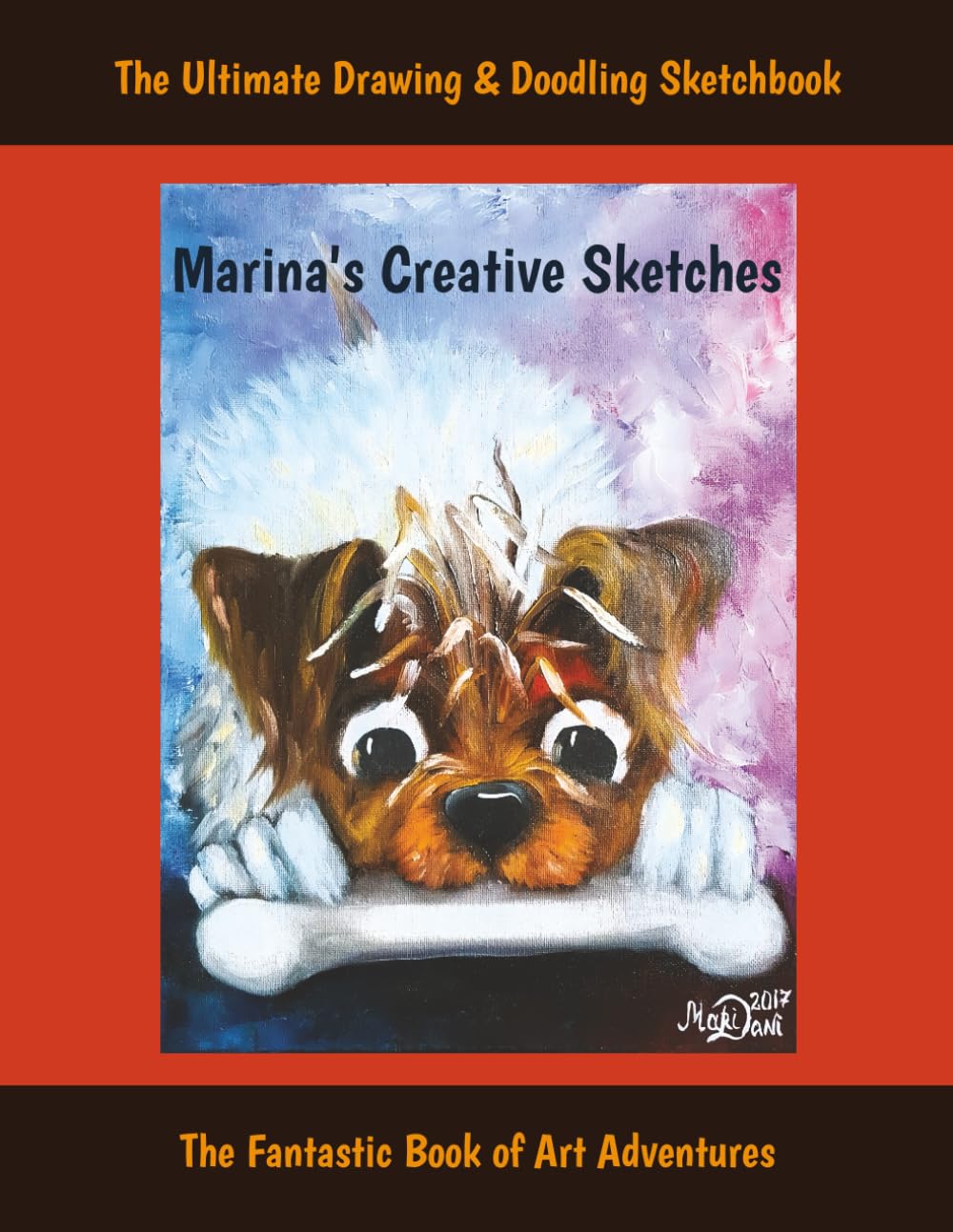Marina's Creative Sketches: The Ultimate Drawing And Doodling Sketchbook