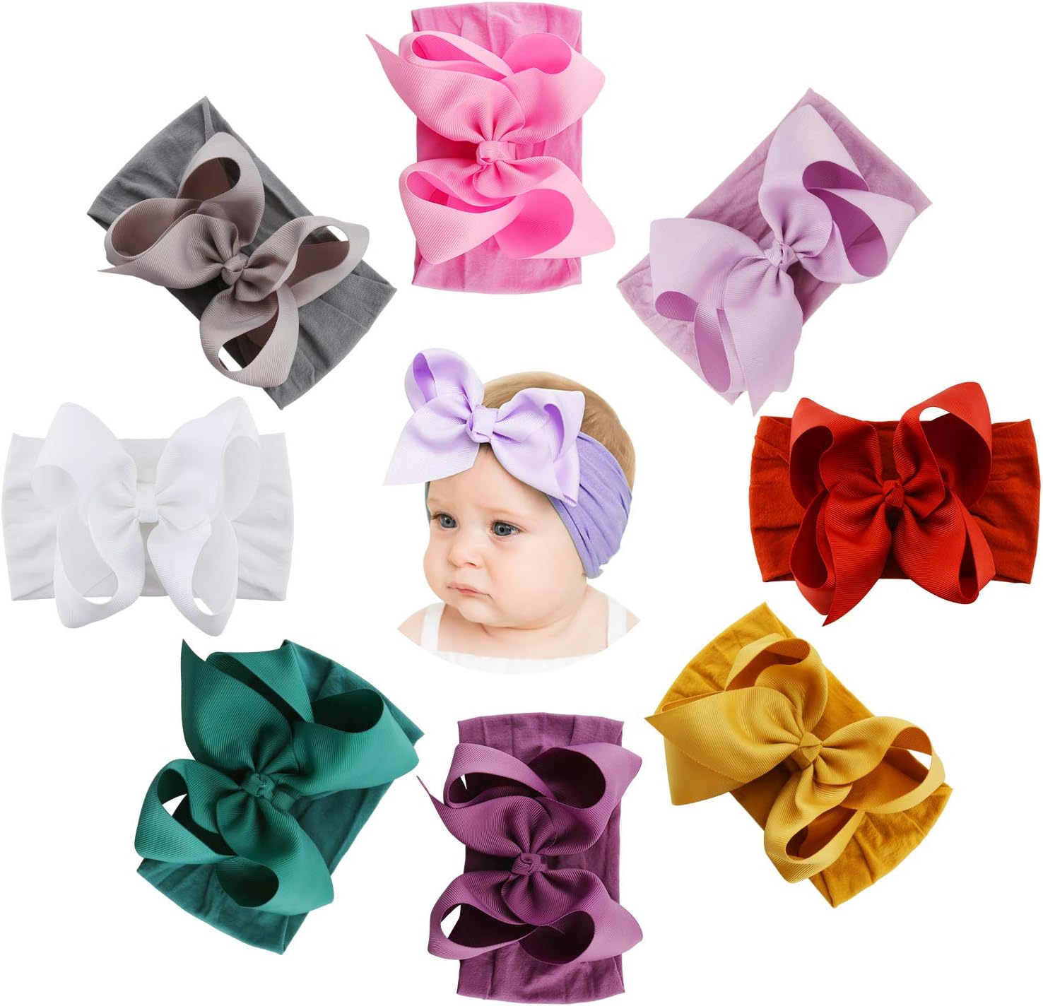 #4Bow-8pcs