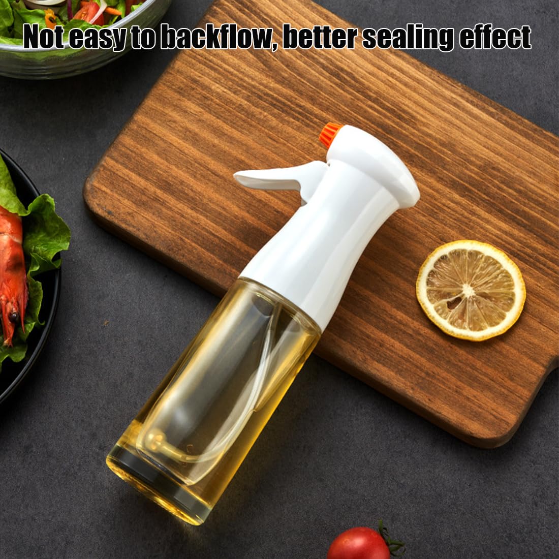 Jamle Oliver - Spray de aceite de 200 ml, pulverizador de aceitunas para cocinar, ampliamente adecuado para freidora de aire, barbacoa, hornear, ensalada (2 unidades-B)