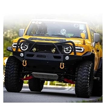 【引き取り限定】プラド fjクルーザー　ブルバー　ライトバー付き 引き取り限定】プラド fjクルーザー ブルバー ライトバー付き