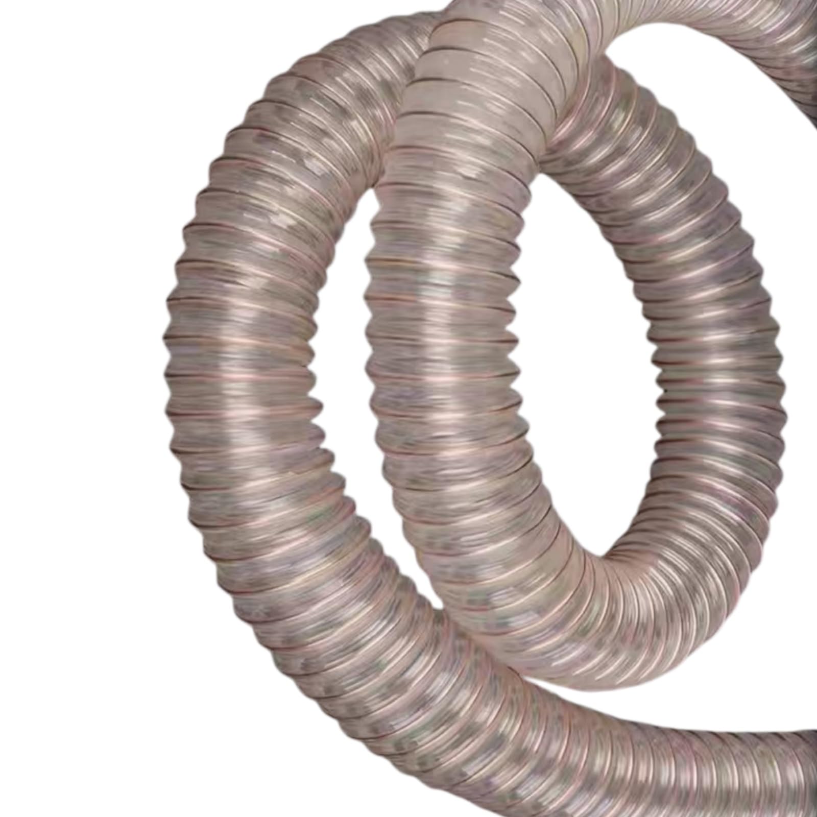 Flexible Transparent PU Dust Collection Hose, 170mm ID, 1m Length, 0.93-2mm Thickness, for Industrial Vacuum Extractor, 1 Pcs(0.93mm)