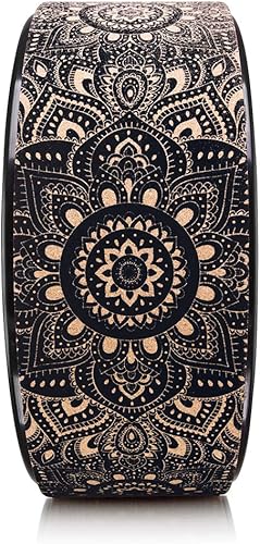 Miniatura 3 de YOGA DESIGN LAB  THE YOGA WHEEL  Rueda de ejercicio ecológica impresa extra fuerte, acolchada, diseñada en Bali  Mejora tus posturas y estira más