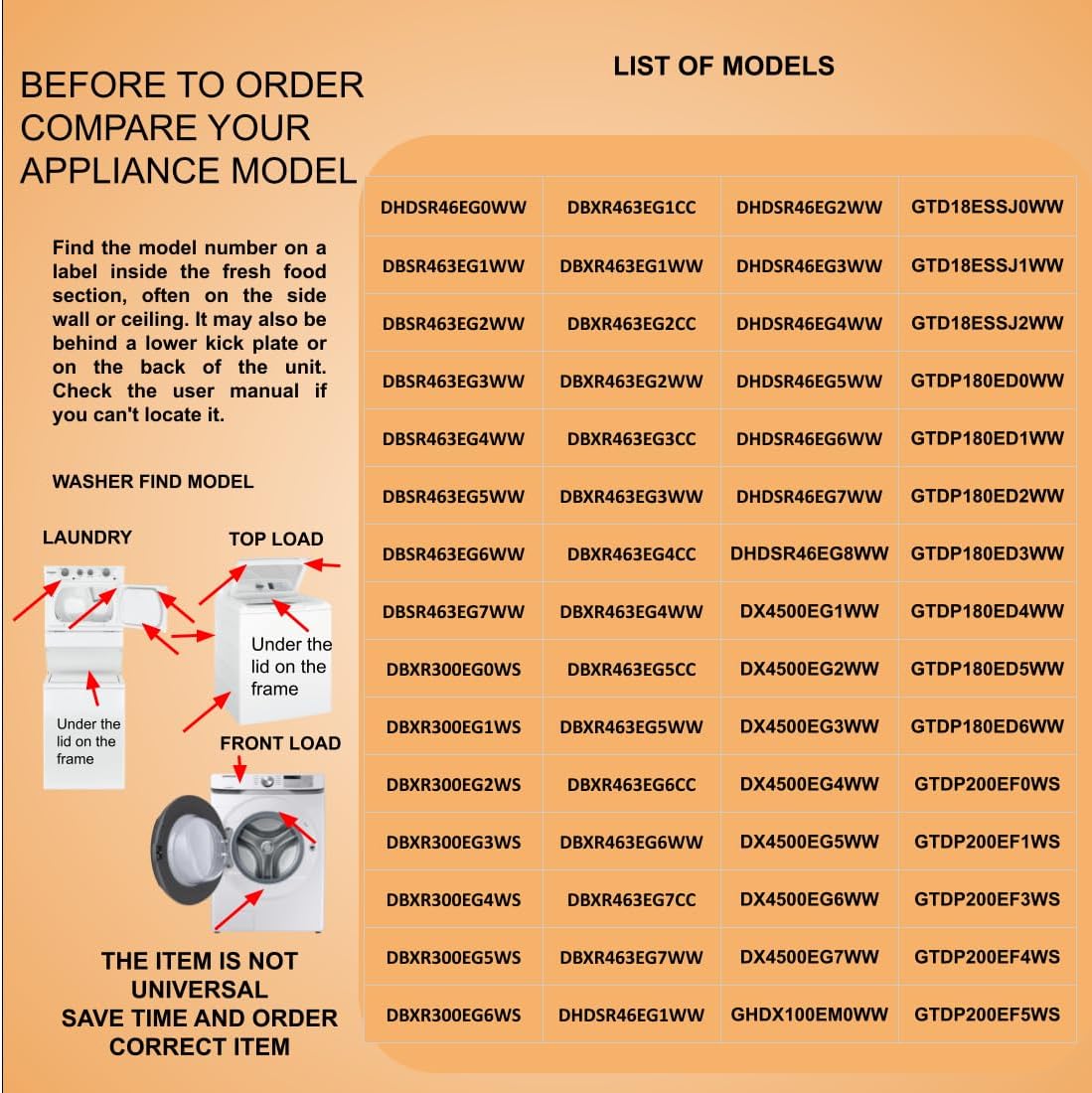 TMD1EM03 - OEM Upgraded Replacement Compatible with GE Electric Dryer Timer Control