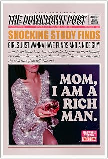 Vintage Funky Cocktail Poster Funny Hot Girl Quotes Alcohol Drink Canvas Wall Art Retro Trendy Preppy Party Wall Decor for Living Room Dorm Bar 24x36in Unframed