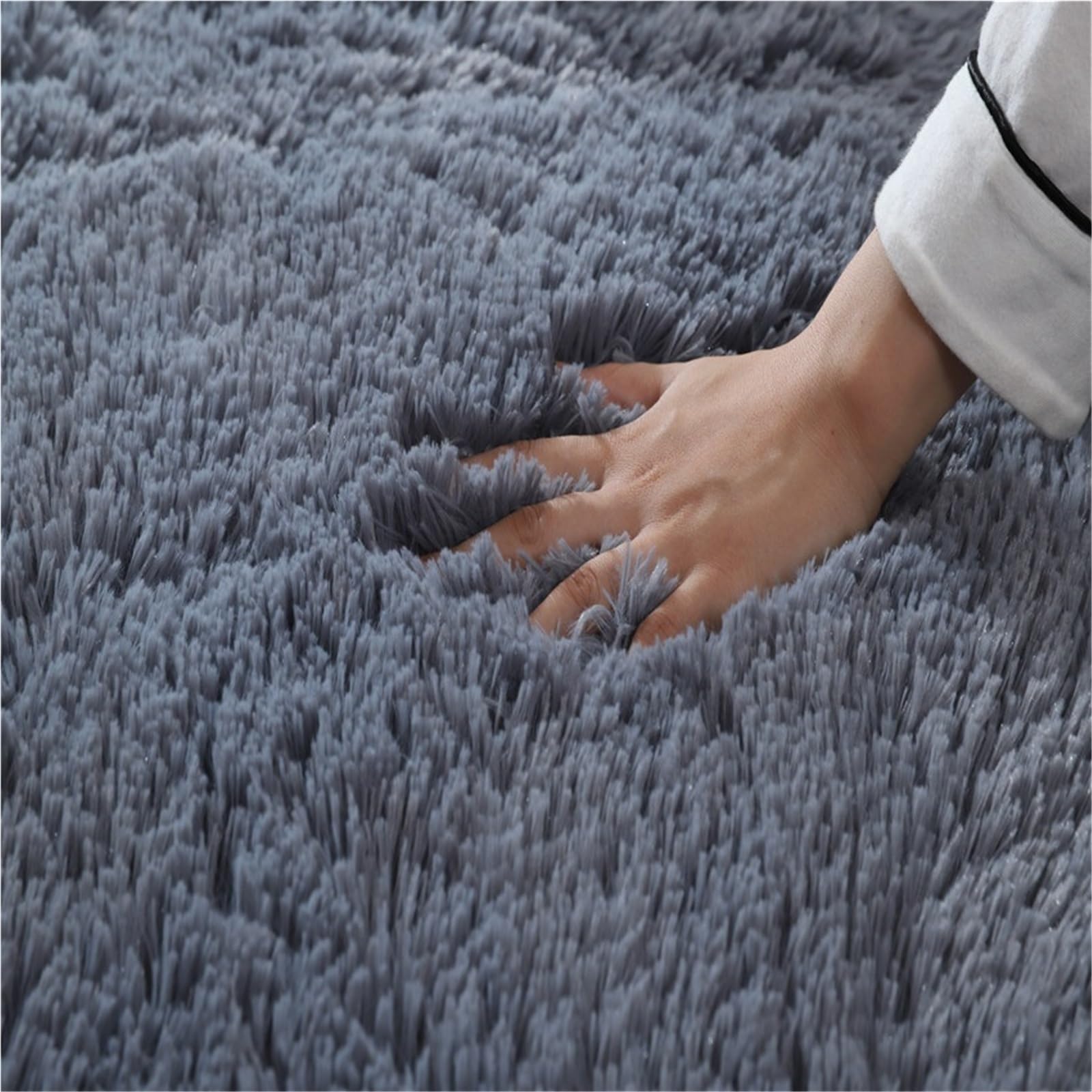 Tappeto Salotto Peloso Morbido, Tappeto Camera da Letto Pelo Lungo Moderno, Lavabile in Lavatrice Antiscivolo, Tappeto Cameretta Shaggy rug Soggiorno Scendiletto(V,200 x 300 cm)