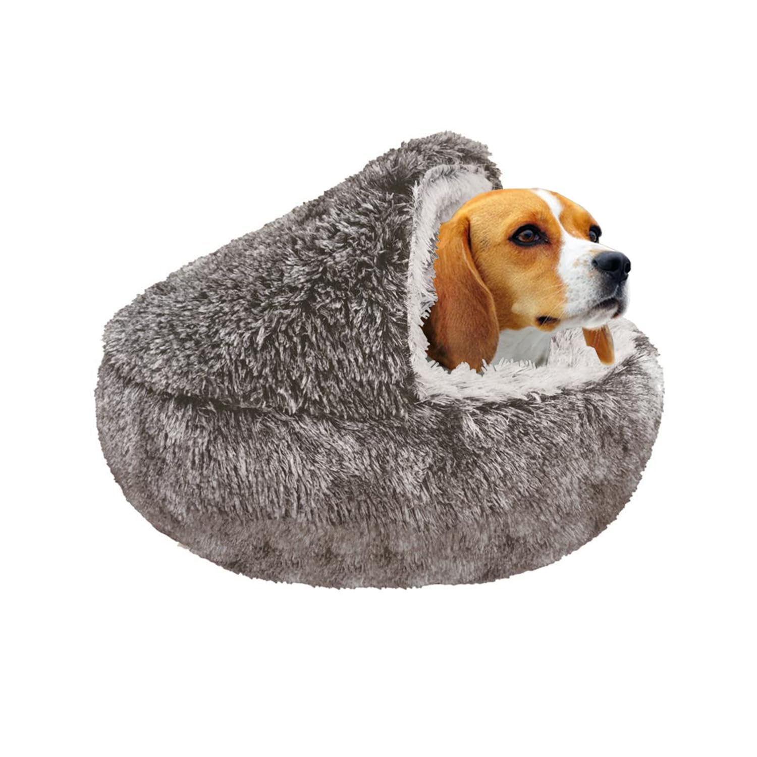 Ved Cama para Gatos y Camas Perros Medianos - Dog Bed Cueva para Mascotas Pequeñas, Casa Interior Invierno, Cueva Gato y Perro, Saco Dormir Gatos, Casa Interior Fred