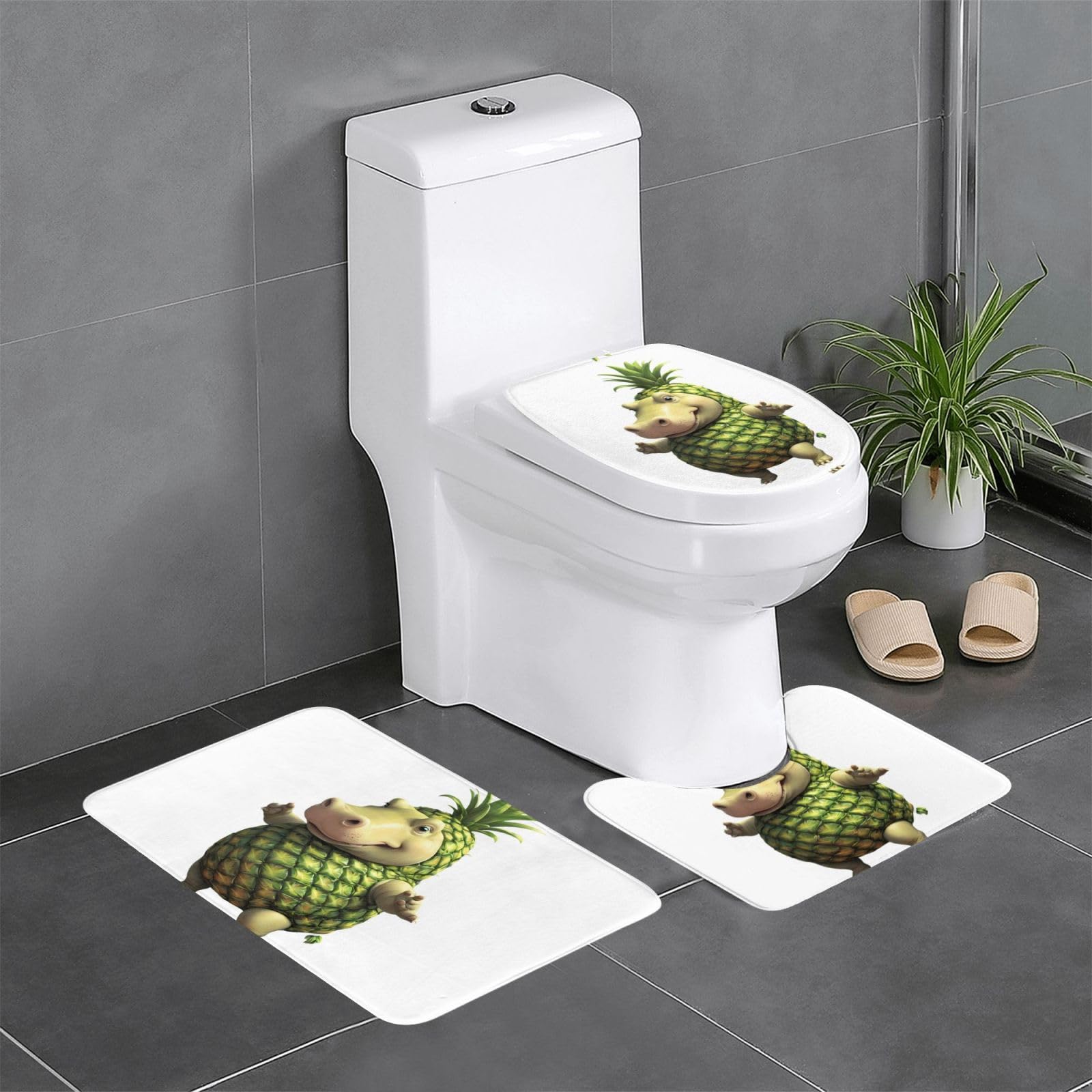 Tapis de salle de bain antidérapants faciles à nettoyer pour éviter les glissades au lavabo