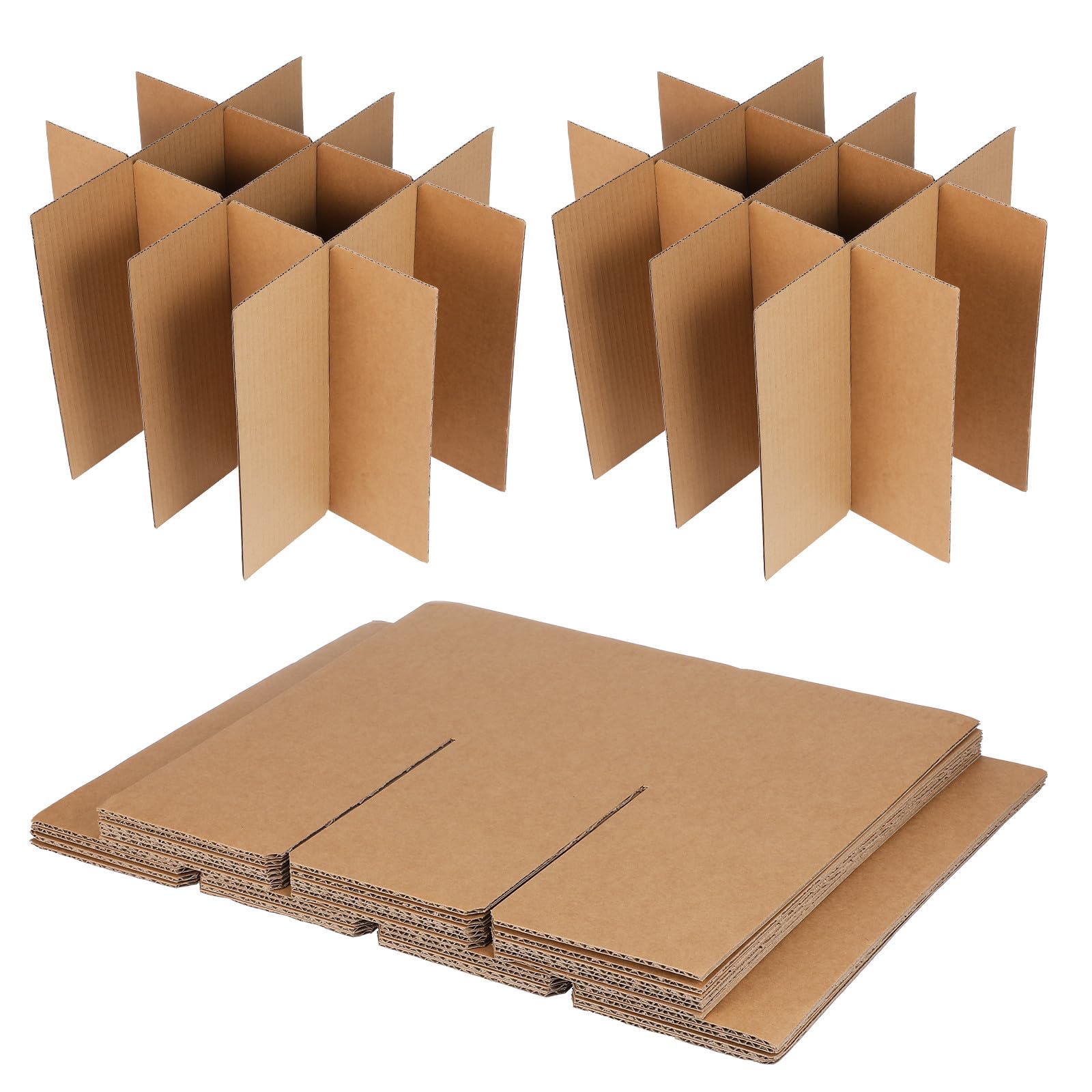 Soporte resistente STOBAZA divisor de cajas de cartón para embalaje de cristalería