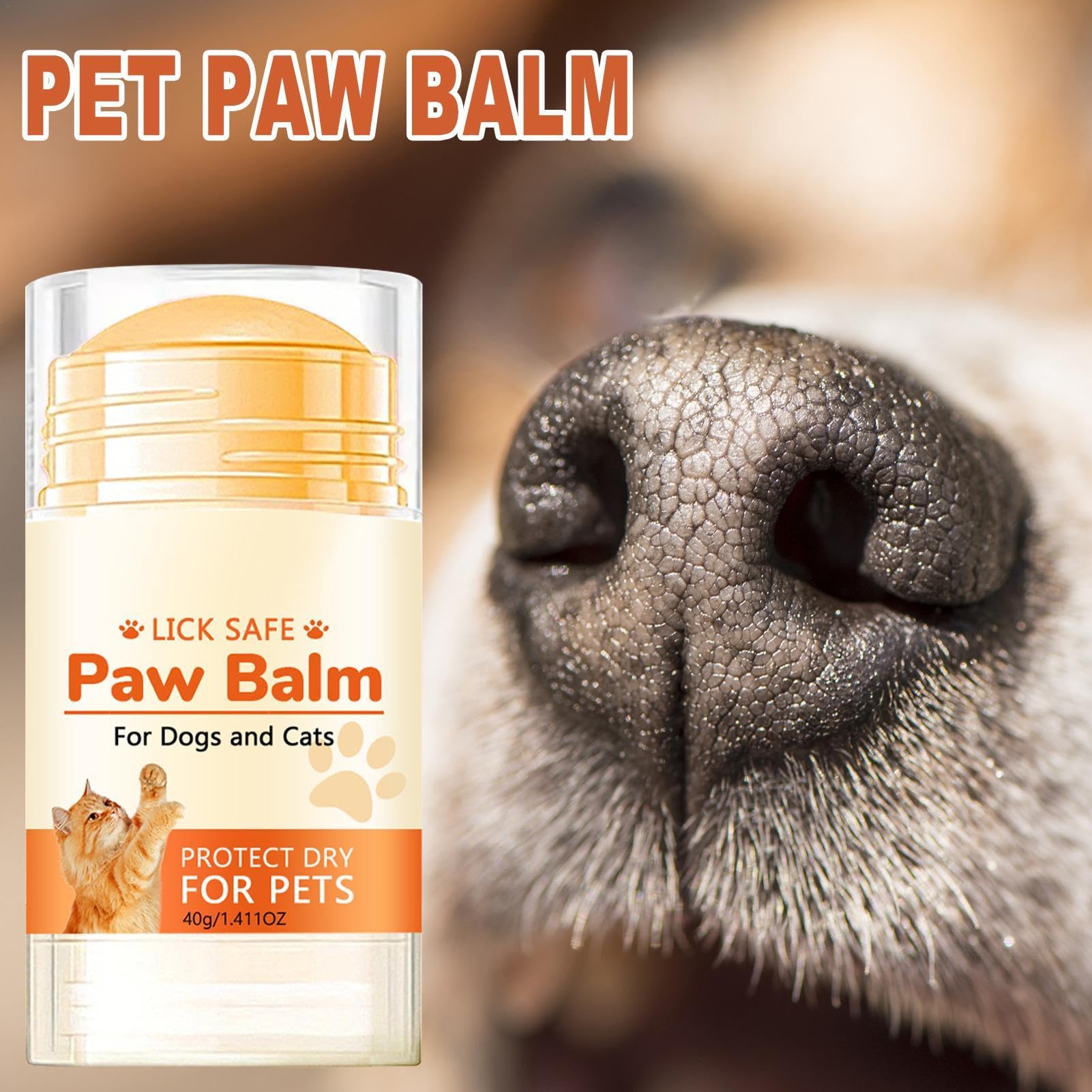 Balsamo Protettivo Per Zampe Di Cani E Gatti - Naturale, Idrata E Ripara Cuscinetti Secchi - Foto 7