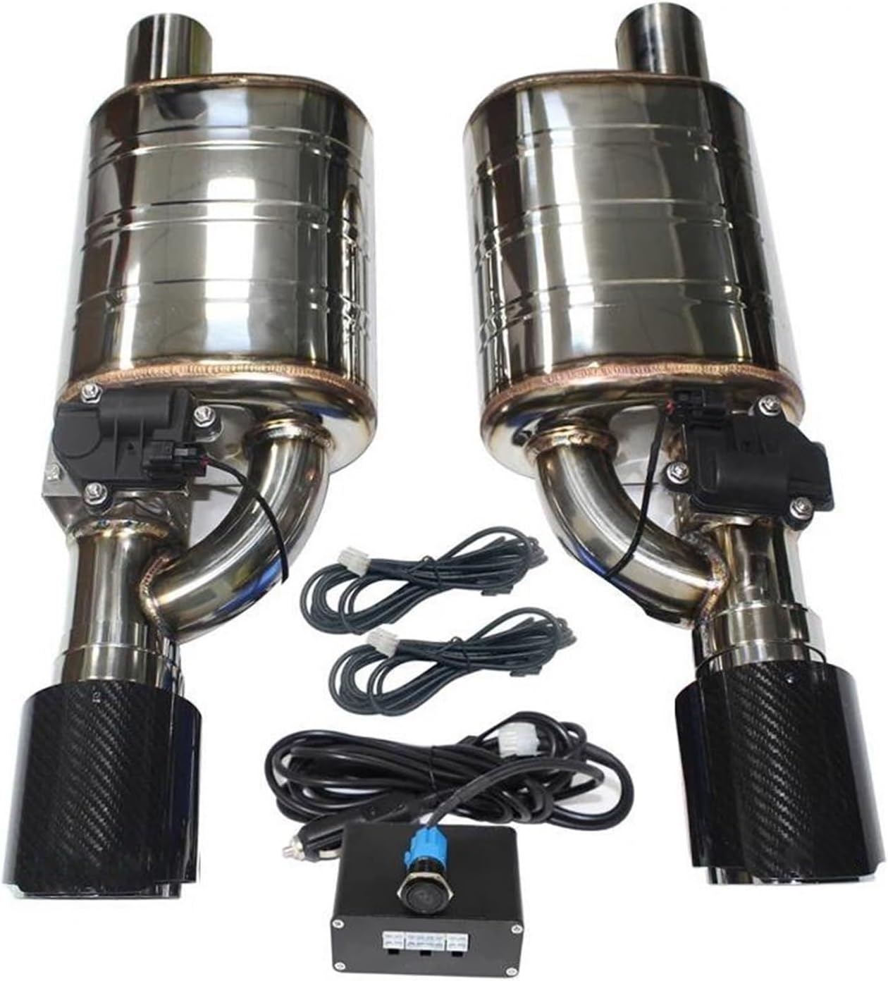 Auspuff Endrohr Verchromt - Edelstahl Auspuffblende Für VW Jetta Golf Polo