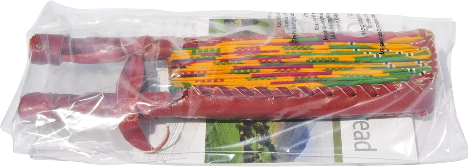 African Handcrafted Folding Fan (Emerald Green)