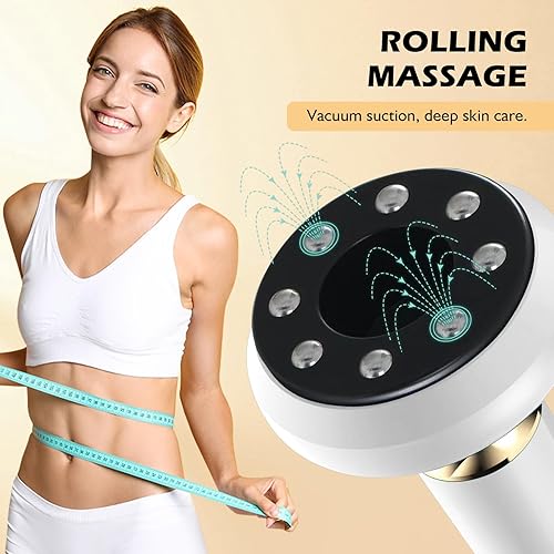 Miniatura 6 de Masajeador portátil de celulitis, nuevo removedor de celulitis para piernas, masajeador vibratorio recargable inalámbrico para brazos, piernas,