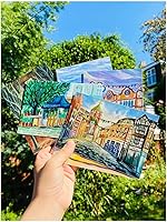 Vista 7 de Paquete de 50 Tarjetas de Cartulina Blanca de 4 x 6 Pulgadas, Papel Grueso de 92 lb, Tarjetas en Blanco para Hacer Tarjetas de Índice, Tarjetas