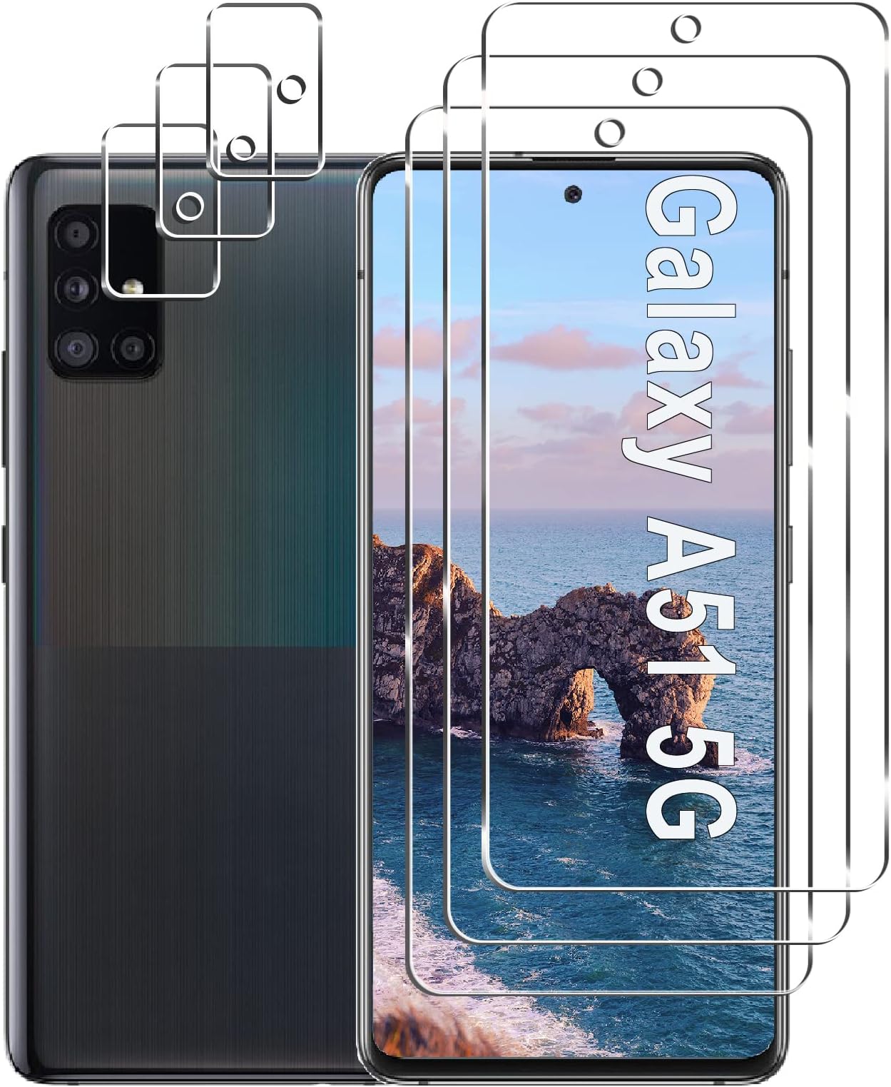 Ibywind Verre Trempé compatible avec Oppo Reno8 Lite 5G 6,43,vec Protecteur d'objectif de en