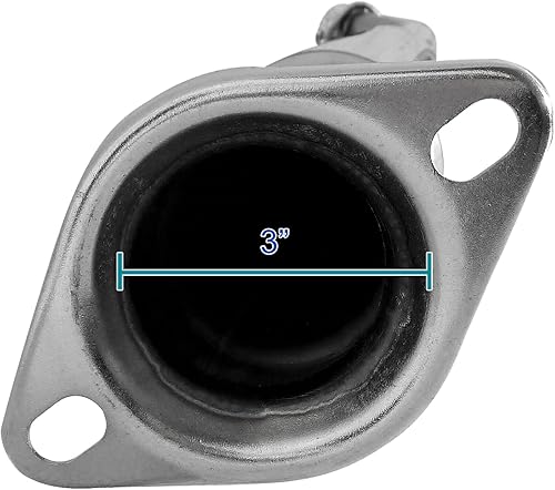 Miniatura 5 de Spec-D Tuning MFCAT2-FRS12 silenciador de escape con puntas de salida dobles de 4 pulgadas Subaru BRZ FRS