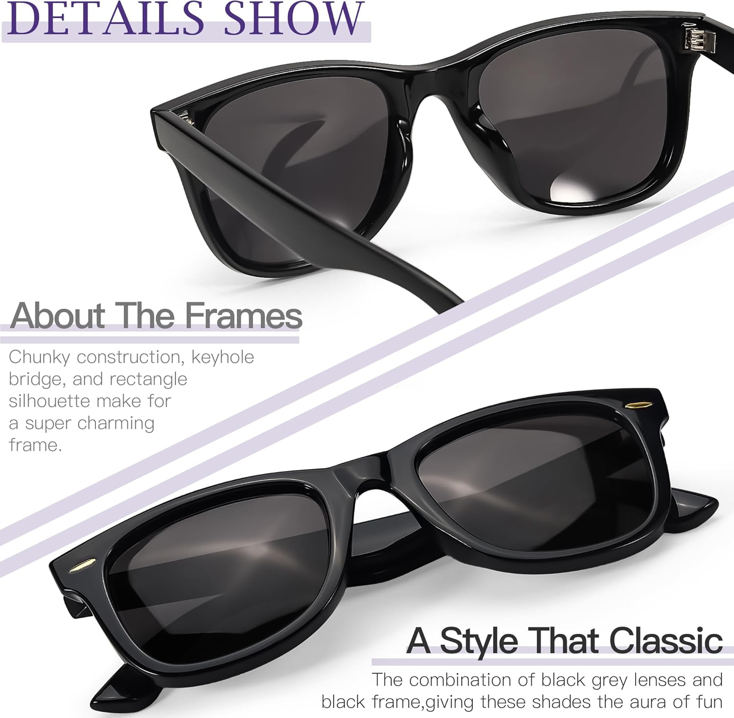 SIPHEW Polarized Sunglasses for Women & Men - UV400 Mirrored Beach Eyewear, Designer Unisex Fashion Sunglasses w/Medium Fit - Image 4