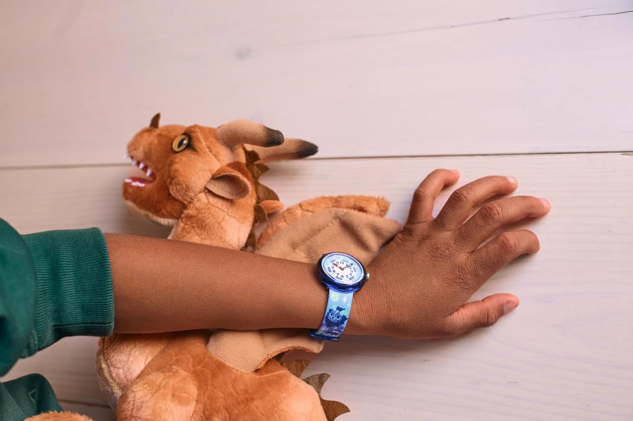 Flik Flak Boy Kids Watch Biosourced Quartz Waterproof Cosmiclion