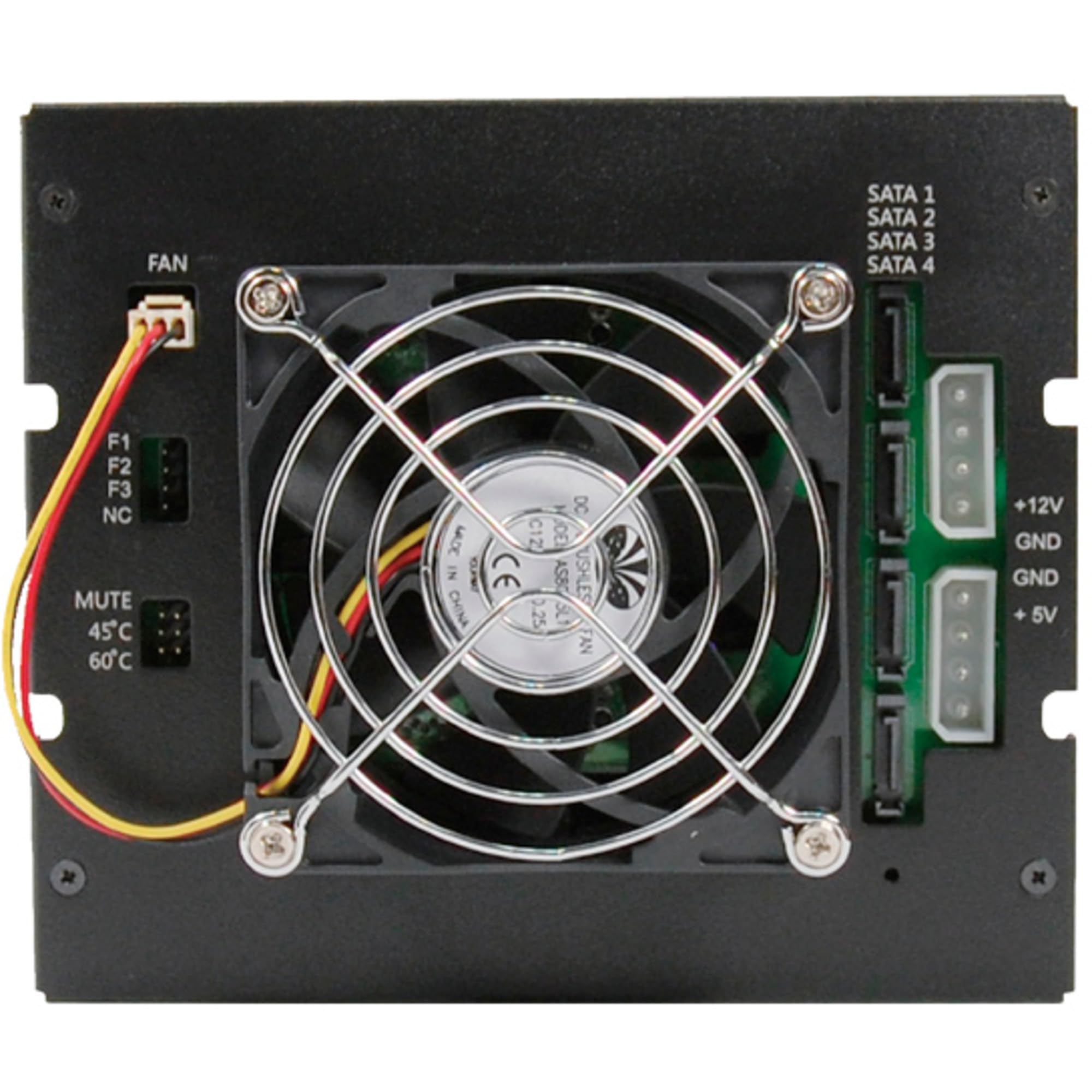 CHIEFTEC CMR-3141SAS Panel BAHÍA Disco Duro para 4 HDD/SSD (3,5 "/ 2,5"), ocupa 3 ranuras de 5,25 "