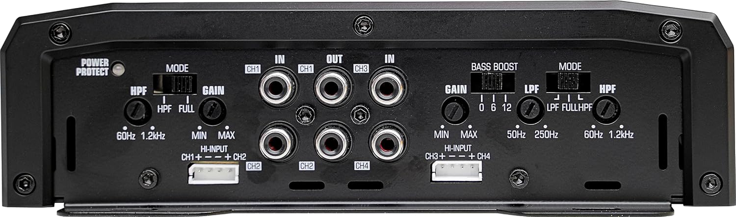 Audiopipe APXL-1400.4 4-Channel Class A/B Mosfet Amplifier (1400 Watts)