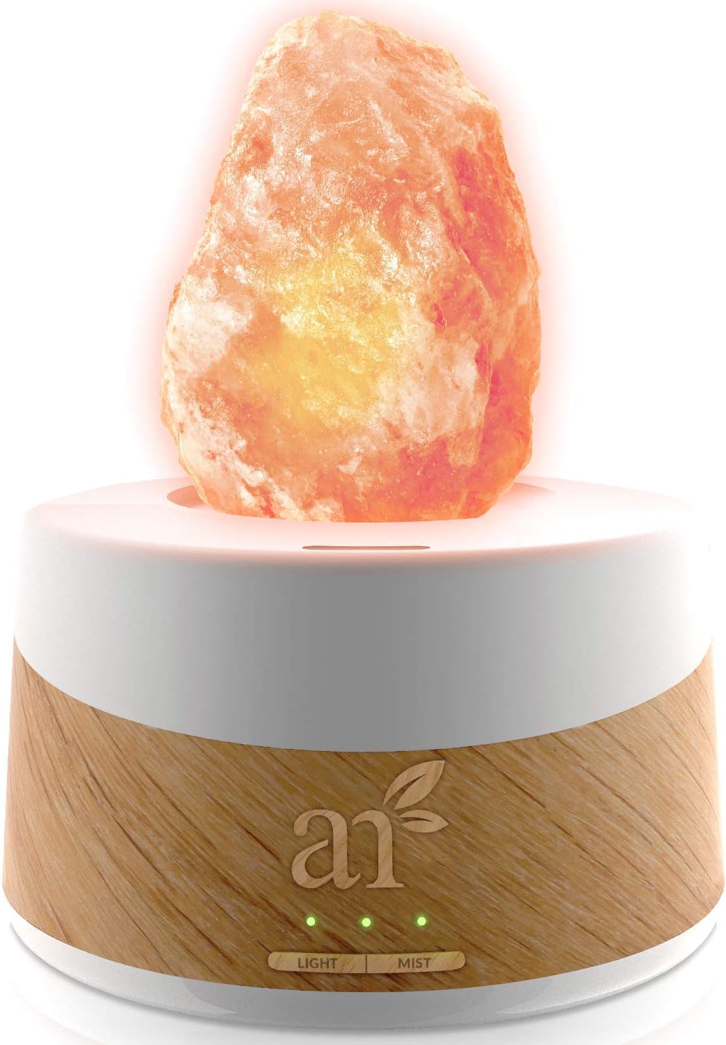 ArtNaturals SaltLamp Diffuser 120ml Tank Pure Pink Himalayan Salt