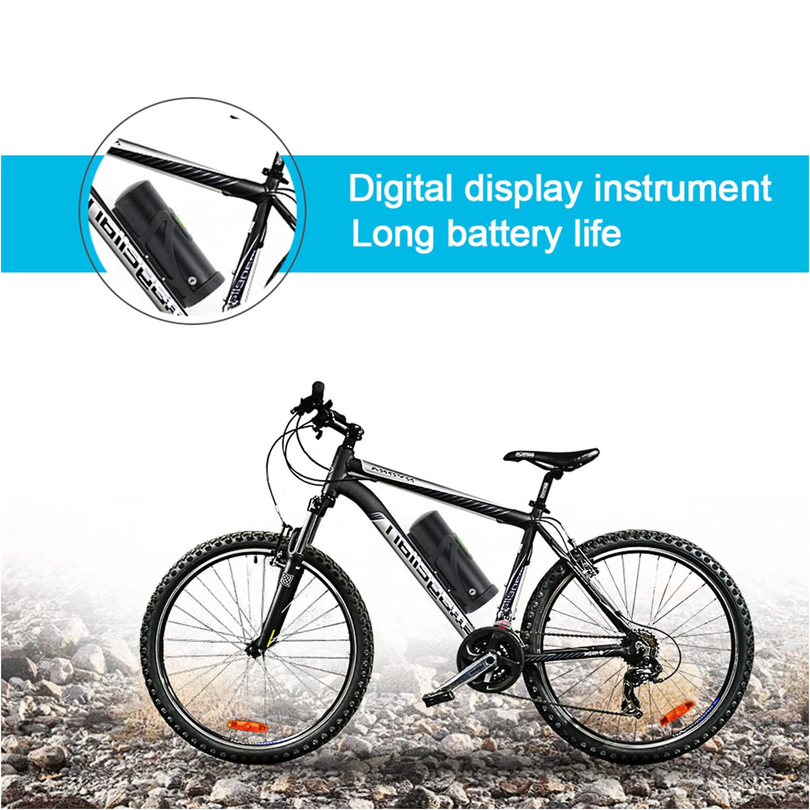 (2-5 Days Delivery 36V Ebike Akku Mini Flasche Elektrischer Akku - 500W 350W 250W 200W Sanyo Cell 18650 Lithiumbatterie für Bafang Mid Drive und andere Bike Conversion Wheel Kits