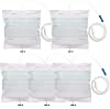 5 x 3000 ml urine bag catheter bag with 97 cm extended hose urine drainage bag with anti-reflux catheter night bag urine bag drainage bag for