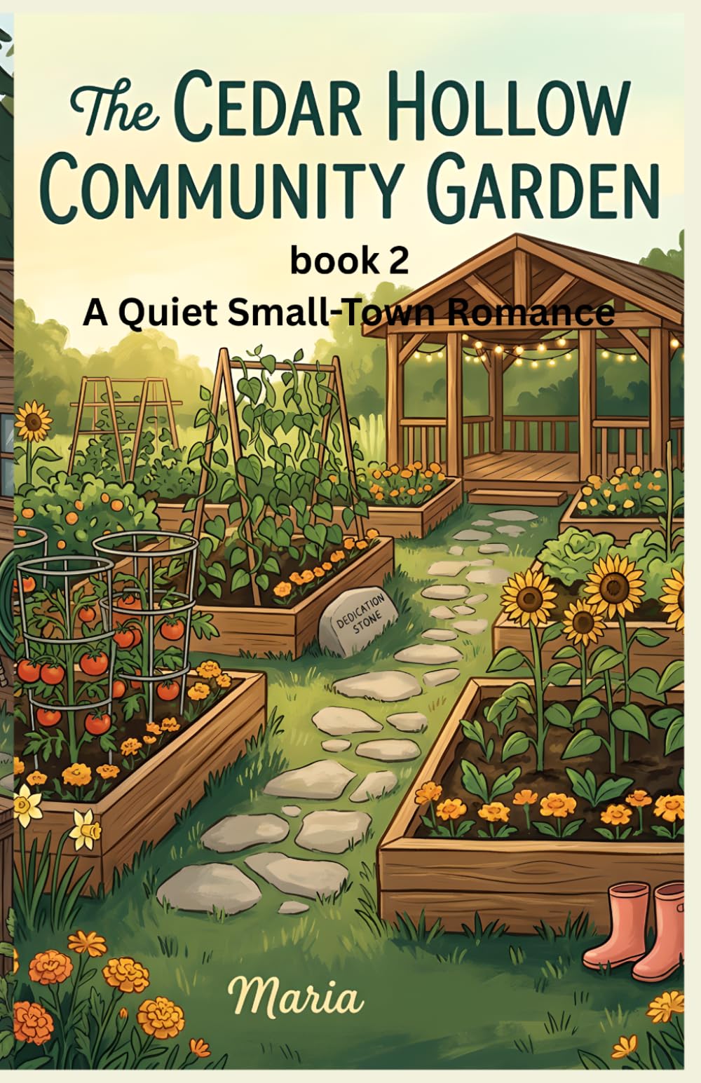 THE CEDAR HOLLOW COMMUNITY GARDEN: A Quiet Small-Town Romance Book Two of the Cedar Hollow Series