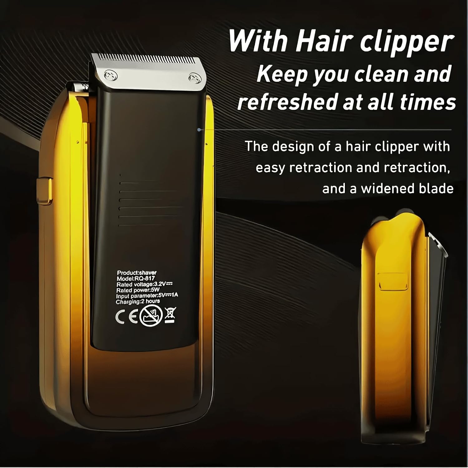 Electric Foil Shaver for Men,Wet Dry Mens Barber Shaver & Trimmer 2 in 1,Professional USB Cordless Rechargeable Razor for Men,LCD Display,Twin Titanium Blades System,Best Gift to Father